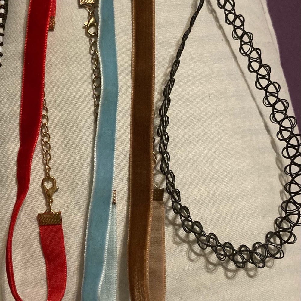 4 choker set bundle